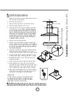 Предварительный просмотр 13 страницы Valore SUMMIT VSU-E30CS Use, Care And Installation Manual