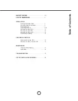 Preview for 3 page of Valore VCR-E30AG Use, Care And Installation Manual