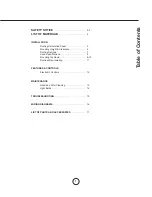 Preview for 3 page of Valore VLT-E36AS Use, Care And Installation Manual