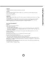 Preview for 5 page of Valore VLT-E36AS Use, Care And Installation Manual