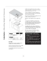 Preview for 8 page of Valore VLT-E36AS Use, Care And Installation Manual