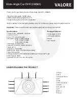 Предварительный просмотр 1 страницы Valore VMS61 Quick Start Manual