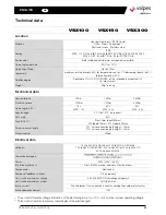 Preview for 43 page of VALPES VSX100 Installation And Operation Manual