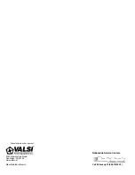 Preview for 24 page of Valsi G8000 PRO Assembly And Operating Instructions Manual