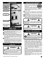 Preview for 7 page of Valsi GT140MG2200RV Assembly And Operating Instructions Manual