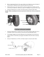 Предварительный просмотр 14 страницы Valsi ROBIN 92493 Assembly And Operating Instructions Manual