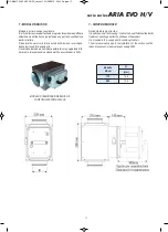 Preview for 16 page of Valsir ARIA EVO H/V 170 Manual