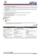 Preview for 5 page of VALSTEAM ADCA ADCAMAT POP Installation And Maintenance Instructions Manual