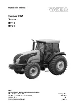 Предварительный просмотр 1 страницы Valtra BM Series Operator'S Manual