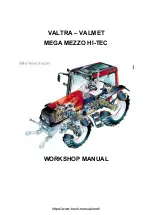 Valtra VALMET Series Workshop Manual preview