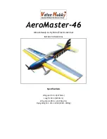 Value Hobby AeroMaster-46 Instruction Manual предпросмотр