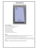 Value Plus SPIO 182 User Manual предпросмотр