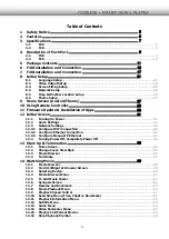 Preview for 2 page of Value Plus Tizzbird F30 Owner'S Manual