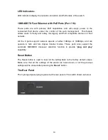 Preview for 10 page of Value Point POE-8M Quick Manual / User Manual