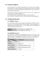 Preview for 12 page of Value Point POE-8M Quick Manual / User Manual