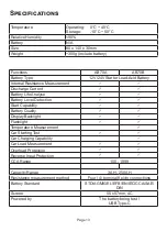 Предварительный просмотр 17 страницы Value AB70 Manual