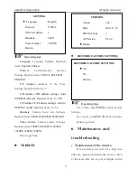 Preview for 8 page of ValueHD VHD-J2100S User Manual