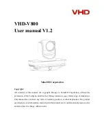 ValueHD VHD-V800 User Manual предпросмотр