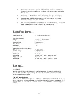 Preview for 5 page of VALUELAM 4500HC-2 Operating Instructions Manual