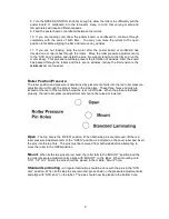 Preview for 8 page of VALUELAM 4500HC-2 Operating Instructions Manual