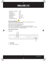 Preview for 17 page of Valueline SVL-CAM110 Manual