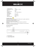 Предварительный просмотр 30 страницы Valueline SVL-CAM110 Manual