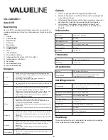 Preview for 6 page of Valueline SVL-CARCAM11 User Manual