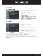 Preview for 16 page of Valueline SVL-SETDVR30 Manual