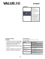 Preview for 22 page of Valueline VLS-DVBS2-FTA1 User Manual