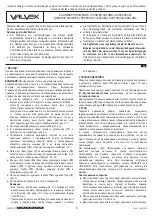 Предварительный просмотр 6 страницы VALVEX ARS 2420150 Assembly And Operation Instructions Manual