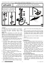 Предварительный просмотр 4 страницы VALVEX LOFT 2455740 Assembly And Operation Instructions Manual