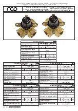 Preview for 1 page of VALVEX red DN20 Assembly And Operation Instructions Manual