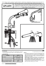 VALVEX VEGA SATYNA 2422250 Assembly And Operation Instructions Manual предпросмотр