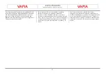 Preview for 5 page of Vama VP 530 S Installation And Operating Instructions Manual