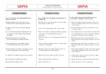 Preview for 20 page of Vama VP 530 S Installation And Operating Instructions Manual