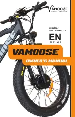 Vamoose AWD MAMMOTH Owner'S Manual preview