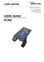 Предварительный просмотр 1 страницы Vamoose KING-METER K5266 User Manual