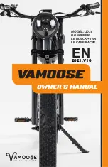 Preview for 1 page of Vamoose OG BOBBER Owner'S Manual