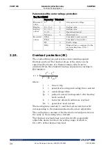 Предварительный просмотр 58 страницы VAMP 210 Operation And Configuration Instructions