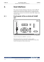 Preview for 14 page of VAMP 221 Operation And Configuration Instructions. Technical Description