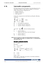 Предварительный просмотр 194 страницы VAMP 259 Operation And Configuration Instructions