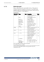 Предварительный просмотр 223 страницы VAMP 259 Operation And Configuration Instructions