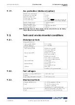 Preview for 281 page of VAMP 259 Operation And Configuration Instructions