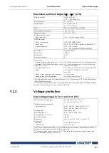 Preview for 287 page of VAMP 259 Operation And Configuration Instructions