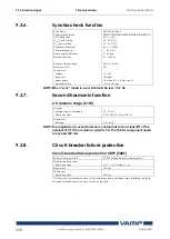 Preview for 290 page of VAMP 259 Operation And Configuration Instructions