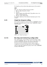 Предварительный просмотр 37 страницы VAMP 265 Operation And Configuration Instructions