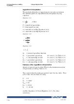 Предварительный просмотр 106 страницы VAMP 265 Operation And Configuration Instructions