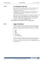 Предварительный просмотр 134 страницы VAMP 265 Operation And Configuration Instructions