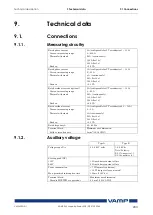 Предварительный просмотр 203 страницы VAMP 265 Operation And Configuration Instructions