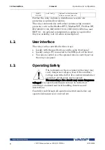 Preview for 4 page of VAMP 50 Operation And Configuration Manual